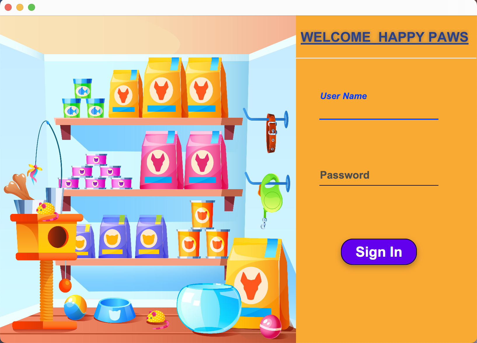 Pet & Product Manage System